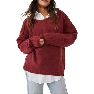 Free People Care Eastwood Tunic Sweater.